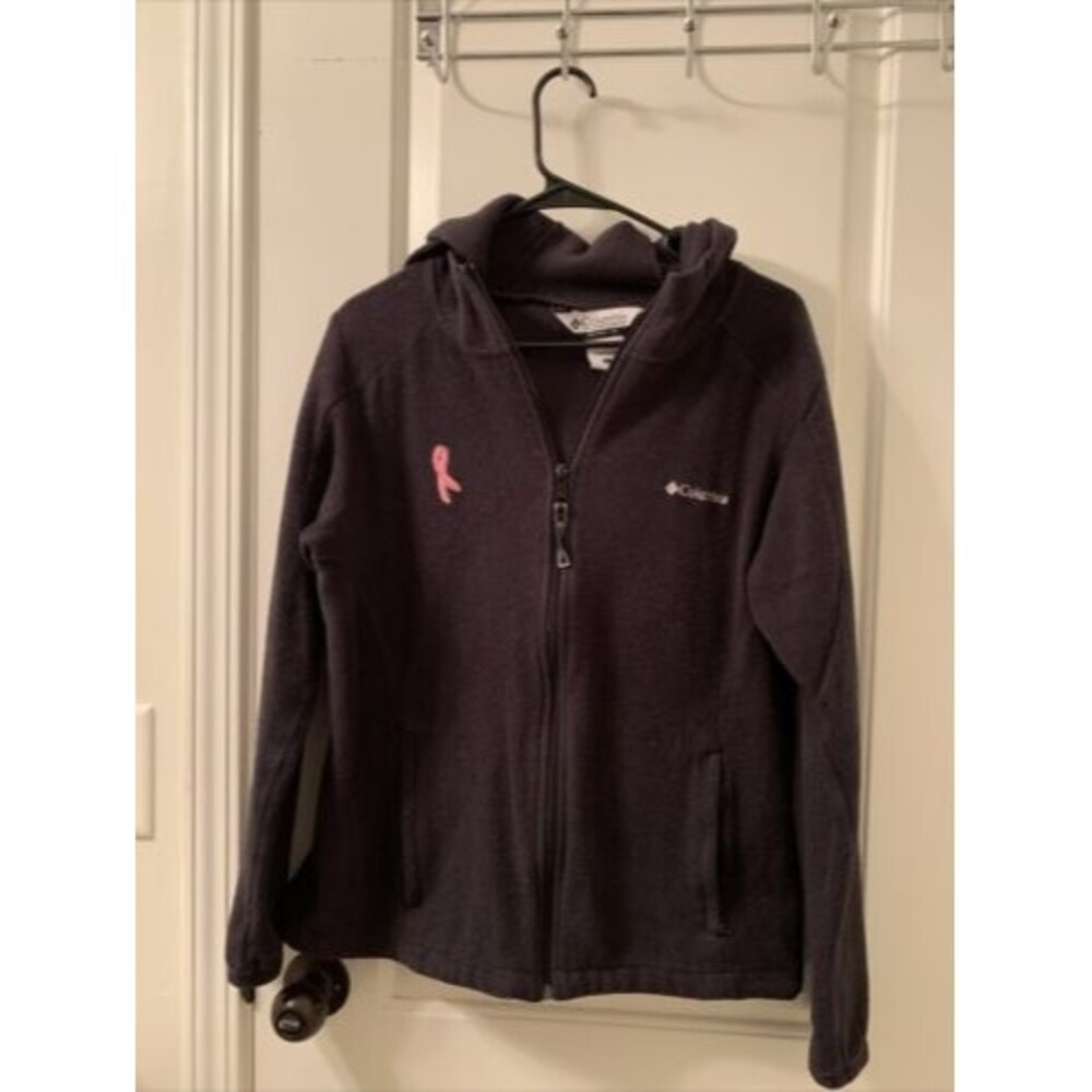 Columbia Sportswear Company Women's Black Zip Up Fleece Jacket Size Large